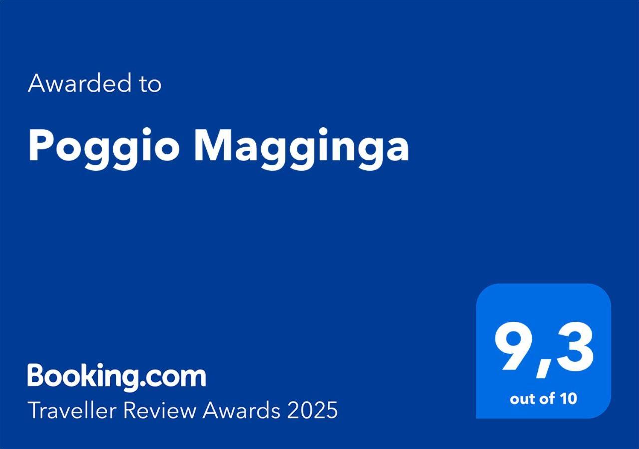 Poggio Magginga Apartman Terricciola Kültér fotó