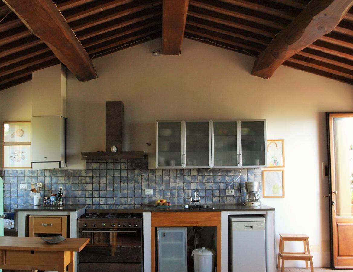 Poggio Magginga Apartman Terricciola Kültér fotó